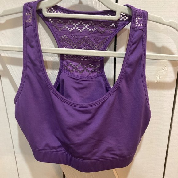 ZYIA Intimates & Sleepwear Zyia Active Purple Bomber Workout Sports